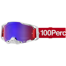 100% Percent Armega Corbin Red/Blue Mirror Goggles