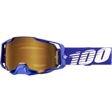 100% Percent Armega Klein True Gold Mirror Goggles