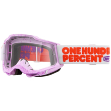 100% Percent Accuri 2 Hundreds Clear Goggles