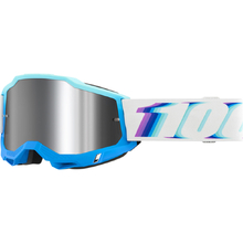 100% Percent Accuri 2 Stamino Silver Flash Mirror Goggles