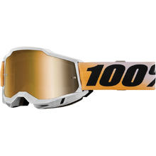 100% Percent Accuri 2 Goggle Shiv True Gold Mirror Goggles