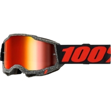 100% Percent Accuri 2 Huaraki Red Mirror Goggles