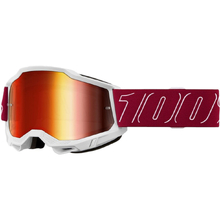 100% Percent Accuri 2 Redline Red Mirror Goggles