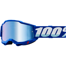 100% Percent Accuri 2 Blue Mirror Goggles