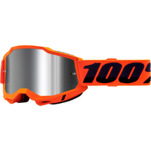 100% Percent Accuri 2 Orange/Silver Mirror Goggles