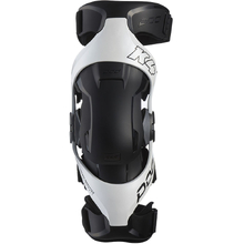 Pod K4 2.0 White/Black Left Knee Brace