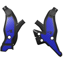 Racetech Yamaha XTZ690 Tenere 700 19-25 Revolution Black/YZ Blue Frame Guards