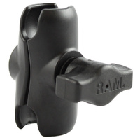 RAM 2 Inch Short Double Socket Arm for 1 Inch Balls