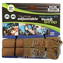 ROK Straps Adjustable 60" Coyote Tan Pack Straps Twin Pack