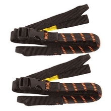 ROK Straps Adjustable 42" Black/Orange Pack Straps Twin Pack