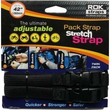 ROK Straps Adjustable 42" Black/Black Pack Straps Twin Pack