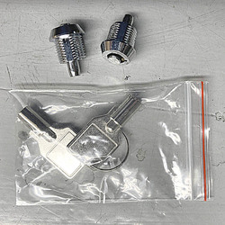 Giant Loop Tubular Push Lock and Key Sets for GL Pannier Mounts