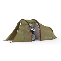 Redverz Atacama Expedition Motorcycle Tent Green