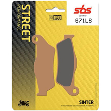 SBS KTM 990/1050/1090/1190/1290 Adventure Sintered Rear Brake Pads