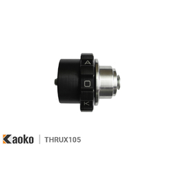 Kaoko Throttle Stabiliser for select Triumph models with 25.4mm handlebars and OEM bar-end mirrors