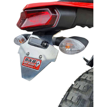 B&B Offroad Yamaha XTZ690 Tenere 700 19-25 Polished Number Plate Holder w/ LED Light