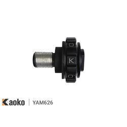 Kaoko Throttle Stabiliser for select Yamaha Tenere 700 and Super Tenere 1200 models with Acerbis X-Factor Handguards