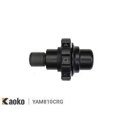 Kaoko Throttle Stabiliser for select Yamaha MT, Niken, T-Max, XSR, R125 models with CRG Bar-End Nirrors