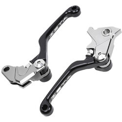 Zeta Yamaha WR250R/X (07-17) Black Pivot Lever Set CP