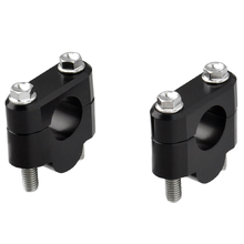 Zeta 7/8" Universal +19mm Black Handlebar Riser Kit