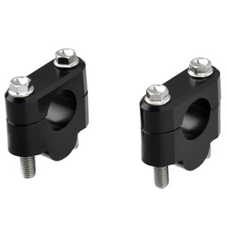 Zeta 7/8" Universal +30mm Black Handlebar Riser Kit