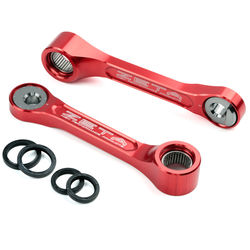 Zeta Honda CRF450L/RL Red Adjustable Lowering Link