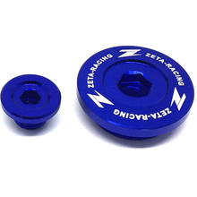 Zeta Suzuki DRZ400 00-24 Blue Engine Plugs