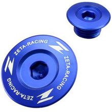 ZETA Yamaha WR250R 08-21 Blue Engine Plugs