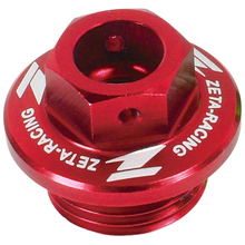 ZETA Honda Africa Twin/Yamaha WR250R Red Oil Filler Plug