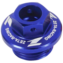ZETA Honda Africa Twin/Yamaha WR250R Blue Oil Filler Plug