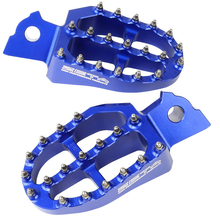 Zeta Yamaha WR250R 08-21 Blue Aluminium Foot Pegs