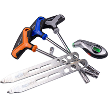 Ballards Narrow T-Bar Set + Tyre Pressure Gauge + Tyre Levers Bundle