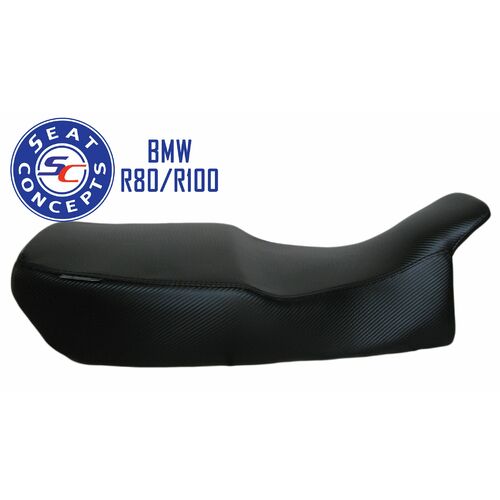 Seat Concepts R100GS R100R (Dakar) Foam & Cover Kit All Black Vinyl