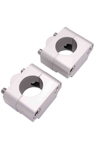 Ballards 7/8 To Fatbar Silver Adapter Bar Clamps