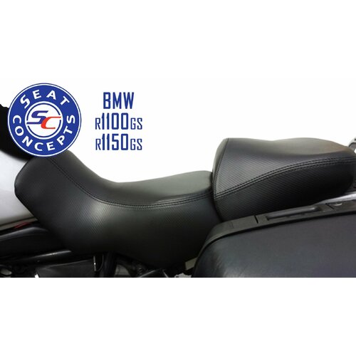 Seat Concepts BMW R1100 (1994-1999) / R1150GS (1999-2004) Comfort [Seat Option: Front & Rear Foam & Cover Kits] [Cover Option: Carbon Fiber Sides/Grip