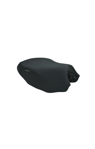 Seat Concepts BMW R1250GS 19-23 Comfort Tall Carbon Vinyl Sides/Black Gripper Top/Black Stitching Complete Seat