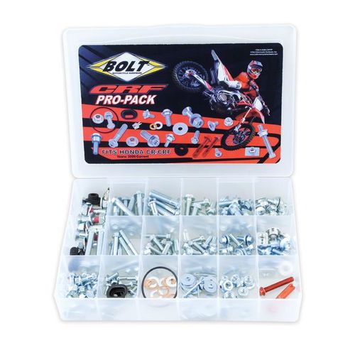 Bolt Honda CRF Pro Pack Hardware Kit for Honda CR/CRF Models (up to 2020)