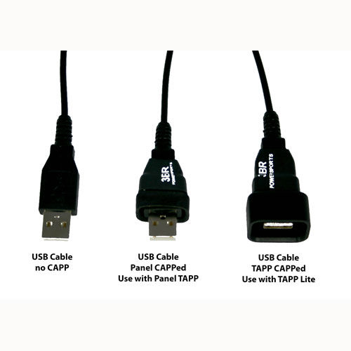 3BR Panel CAPPed Garmin Power Cables