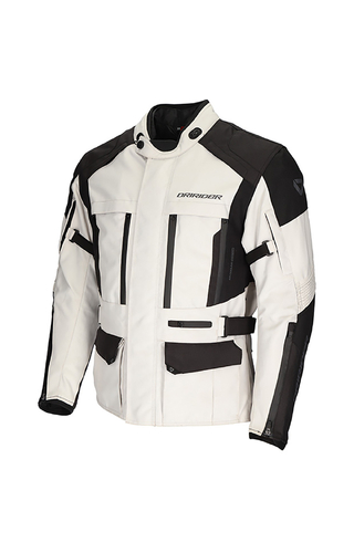 DriRider Explorer Light Grey/Black Adventure Jacket