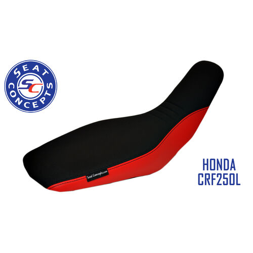 Seat Concepts Honda CRF250L/250L Rally (2012-current) Comfort [Seat Option: Complete Seat] [Cover Option: All Black Carbon Fiber]