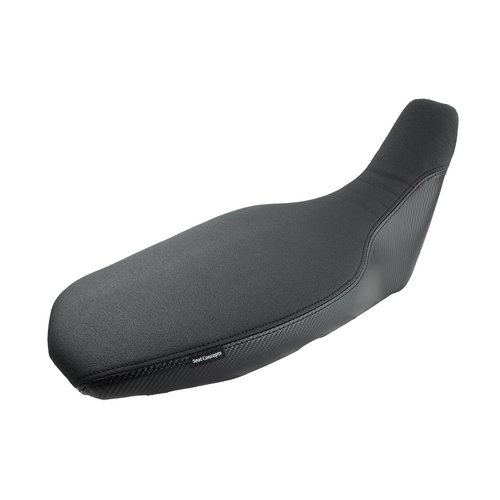 Seat Concepts Honda CRF300L ('21-'24) Comfort Tall [Seat Option: Complete Seat] [Cover Option: Red Semi-Grip Sides/Red Semi-Grip Top]
