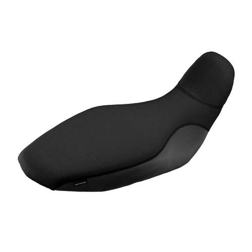 Seat Concepts Honda CRF300 Rally ('21-'24) Tall Comfort Complete Seat [Cover Option: Black Carbon Fiber Sides/Black Semi-Grip Top]