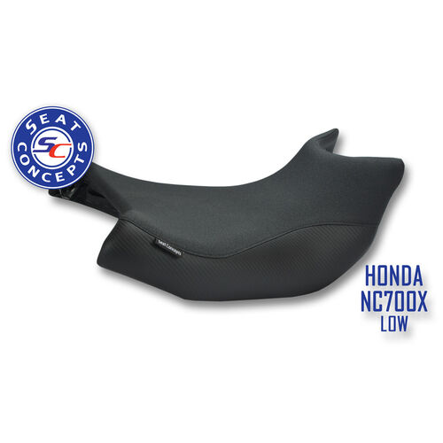 Seat Concepts Honda NC700X-750X ('12-'20) Low Comfort [Seat Option: Front Seat Kit ONLY] [Cover Option: Carbon Fiber Sides/Gripper Top]