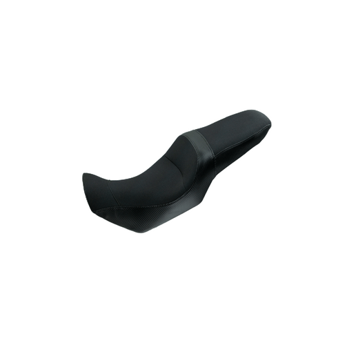 Seat Concepts Honda XL750 Transalp ('23-'25) Comfort Foam & Cover Kit [Cover Option: Black Carbon Fiber Sides/Black Diamante Vinyl Top] [BK Stitch]