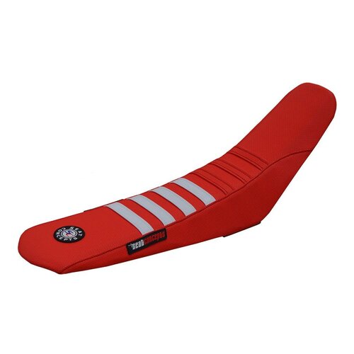 Seat Concepts Honda CRF450R/RX ('17-'20) CRF250R/RX ('18-'21) CRF450L/X ('19-'25) Low Race2.0 [Seat Option: Complete Seat] [Cover: Red/Red/White]