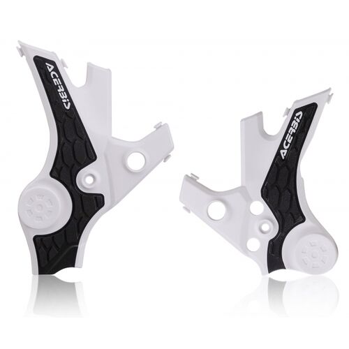 Acerbis X-Grip Frame Guards for Honda Africa Twin 1100L ('20-'23) [Colour Option: White/Black]