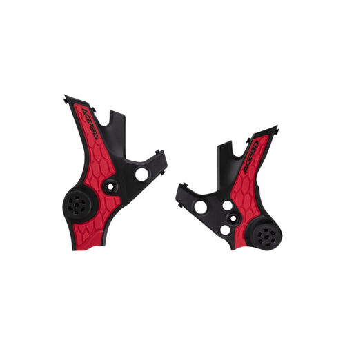 Acerbis X-Grip Frame guards to suit Africa Twin 1100 20-21 | Red-Black
