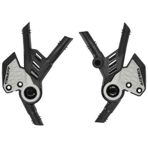 Acerbis X-Grip Frame Guards for BMW R1200GS ('13-'18) R1250GS ('19-'23) [Colour Option: Black/Silver]