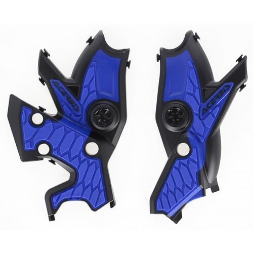 Acerbis X-Grip Frame Guards T7 Tenere 700 ('19-'25) [Colour Option: Blue]
