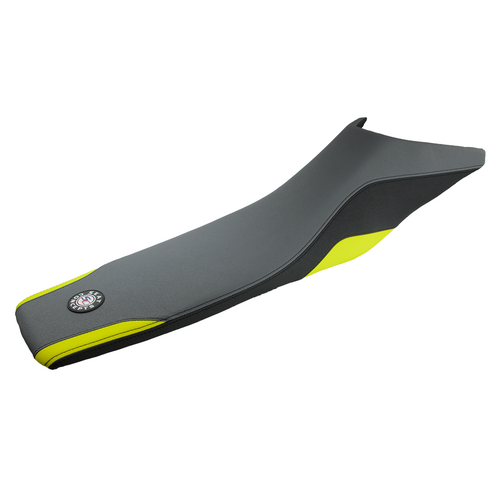 Seat Concepts Husqvarna 701 Enduro/Supermoto ('21-'24) Comfort [Seat Option: Complete Seat] [Seat Cover: Neon Yellow/Black/Grey Luna]